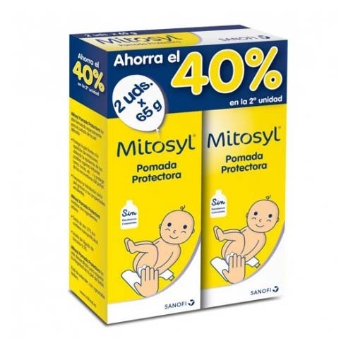 Mitosyl pomada protectora 65 g 2 tubos