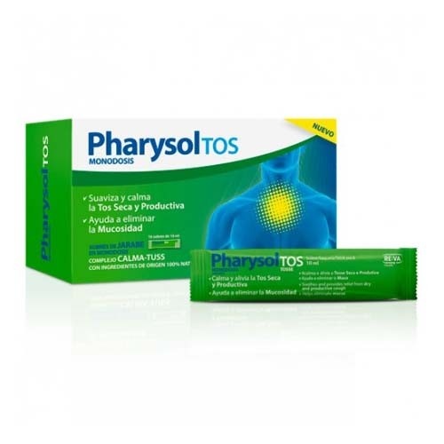 Pharysol tos monodosis (16 sobres 10 ml)