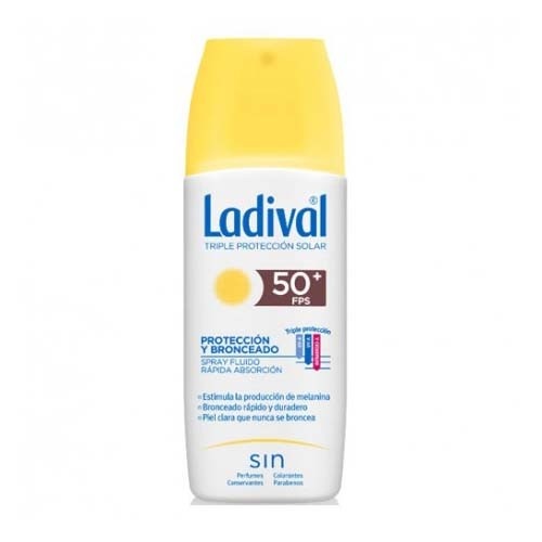 Ladival proteccion y bronceado fps 50+ (1 envase 150 ml)