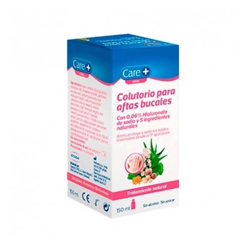 Care+ colutorio para aftas bucales (150 ml)